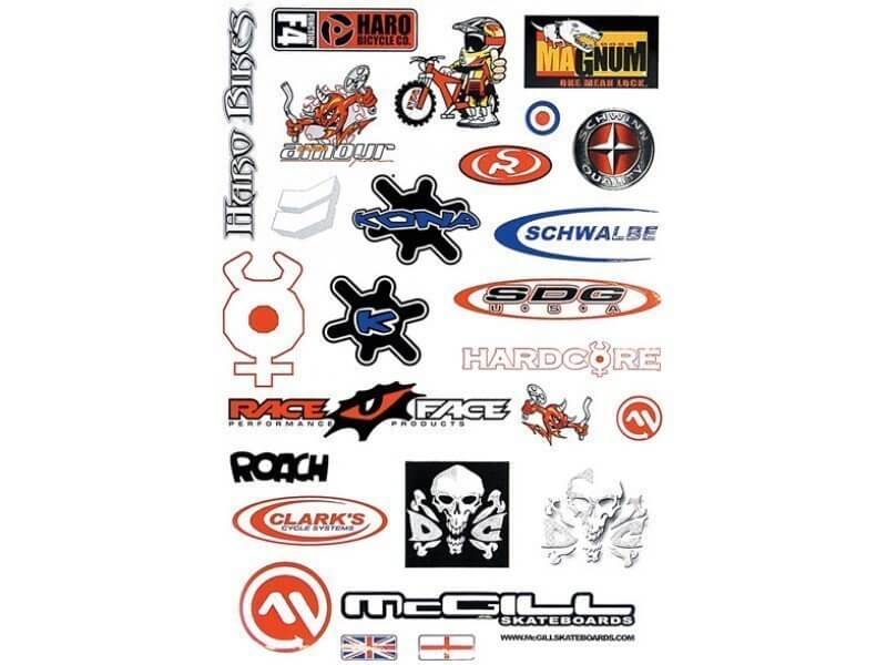 Mixed Decals Stickers
