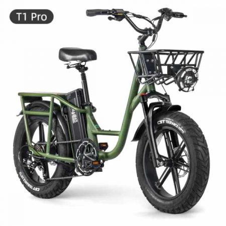 Fiido T1 Pro Utility Electric Bike is designed to be used as a cargo bike, courier delivery e-bike, leisure bike, mobility support bike, off-road riding and UK country riding. This cargo fat tyre bike is powered by 750w motor & 20Ah lithium battery. Fiido T1 Pro Electric bike is prefect for any use in UK. Fiido T1 pro e-bike is designed for men and women of all height. Get 92 electric mile range in on single charge. Travel to towns with this bike comfortably. We are Fiido UK Official Retailer. The Fiido T1 Pro can easily replace you car. The T1 Pro is the best cargo bike in UK.